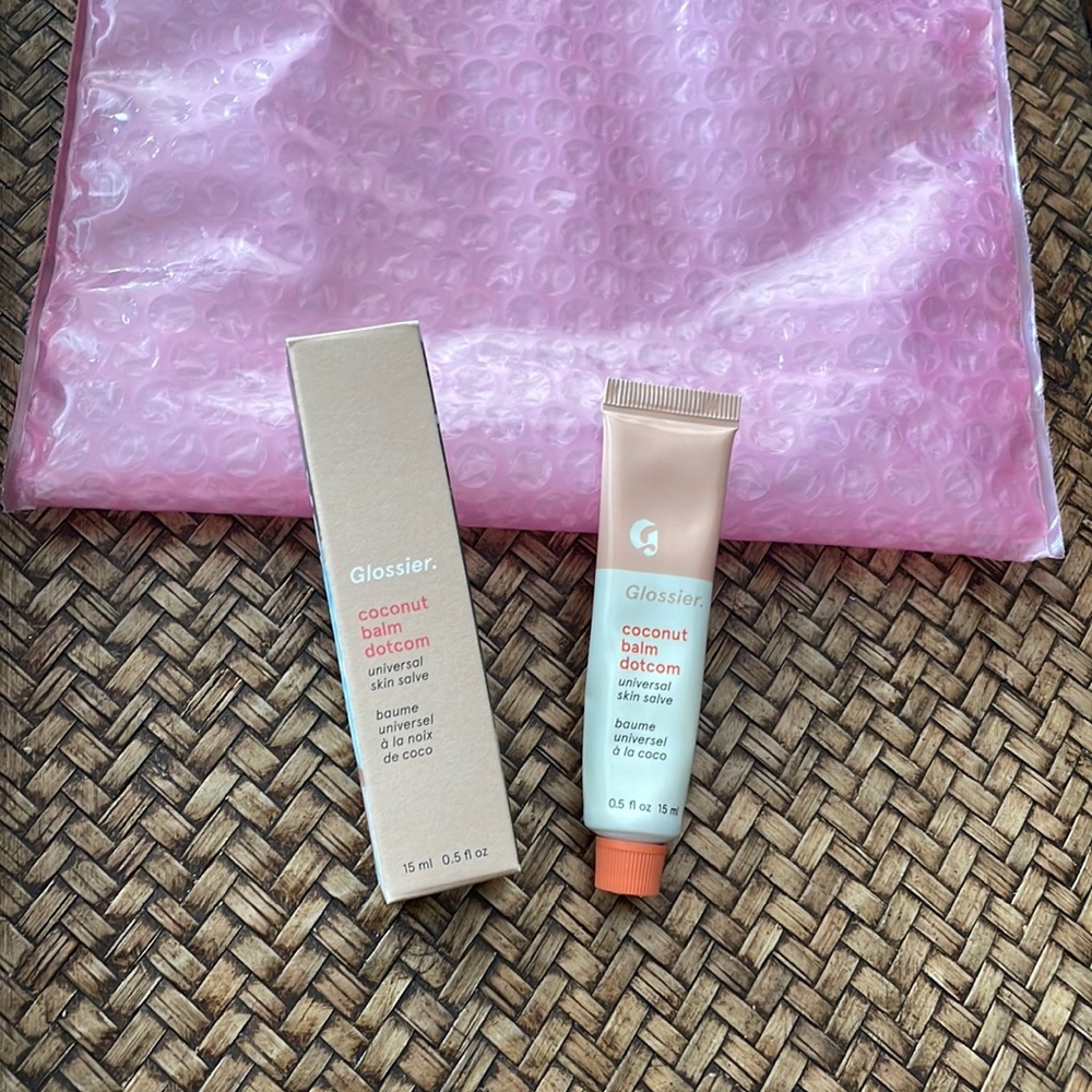 Glossier coconut balm dotcom